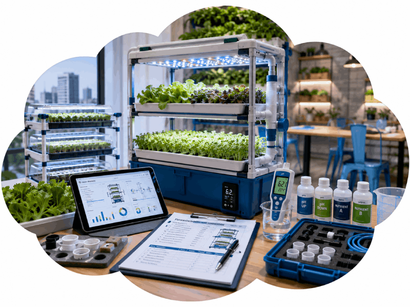 Modular Indoor Farming Feasibility Toolkit