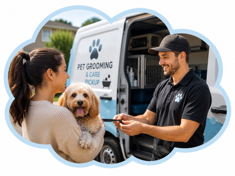 Pet Grooming and Care Pickup