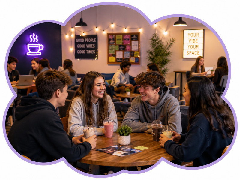 Safe Teen Cafe Spaces