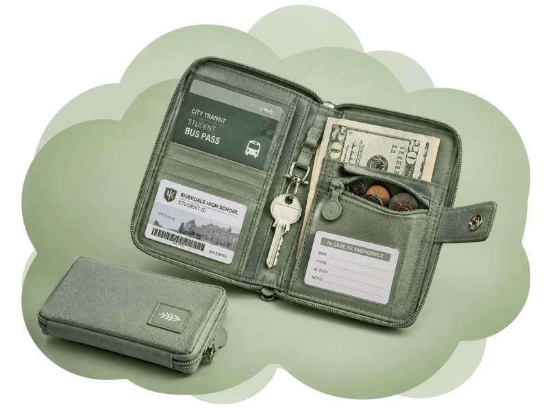 Teen Wallet and Organizer